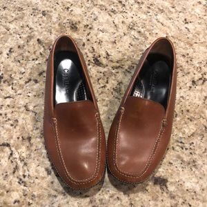Brown leather Cole Haan loafers Sz 9 runs sm (8)